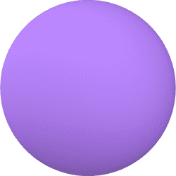 floating decorative purple bubble